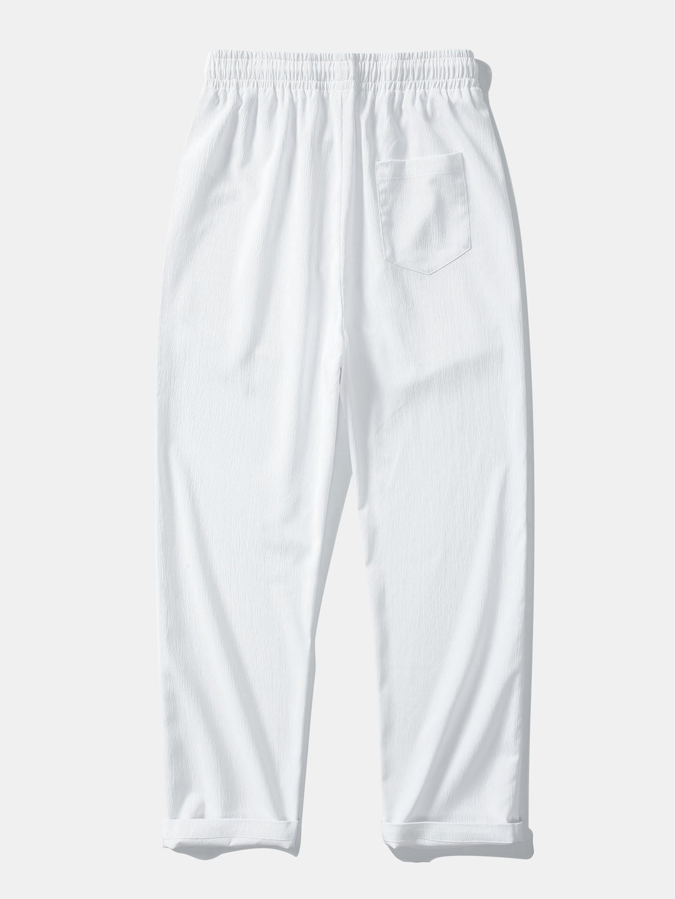 Derada | Crinkle Texture Relax Broek - Derada Fashion