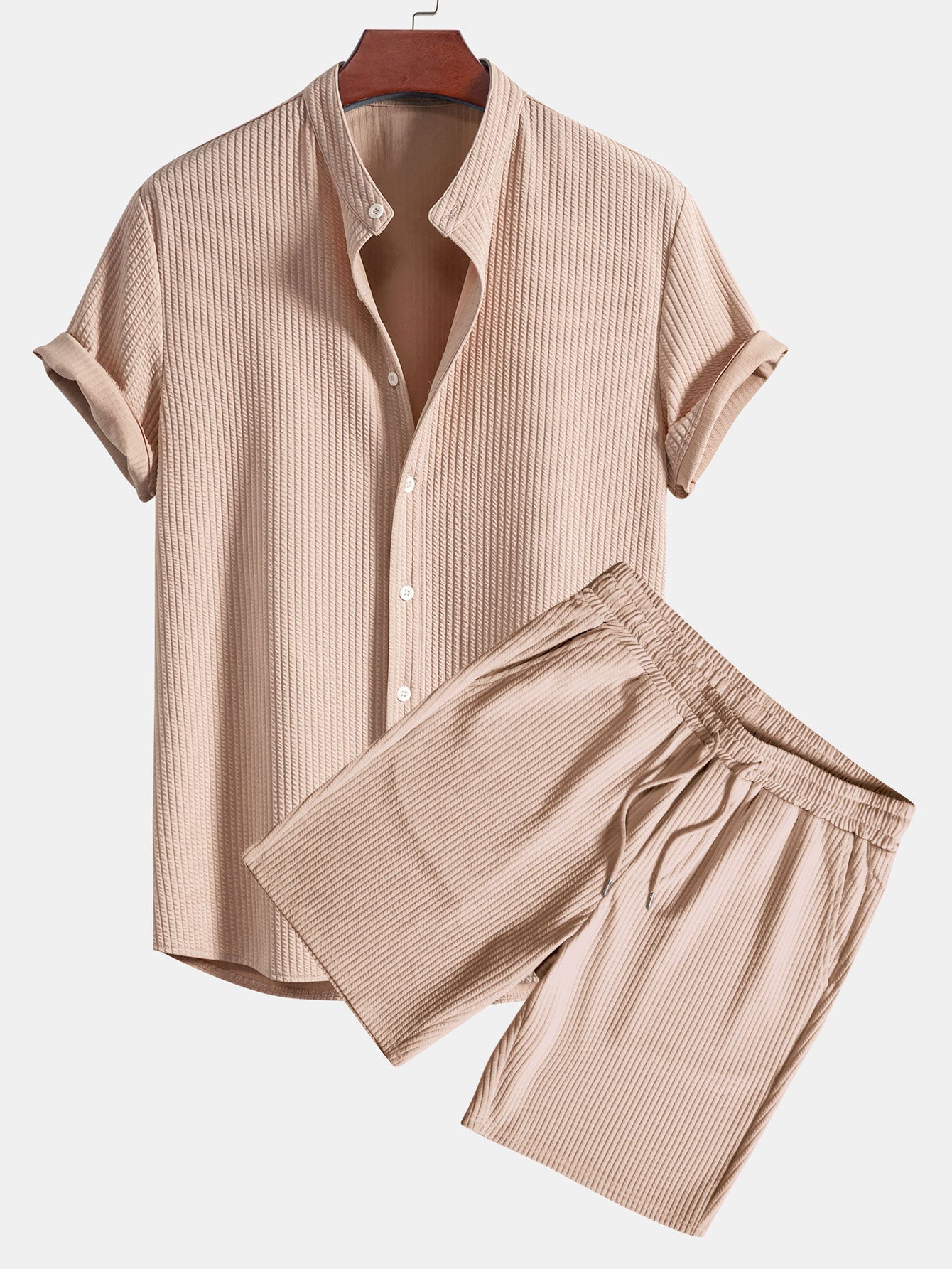 Derada | Strakke Geribbelde Set - Derada Fashion