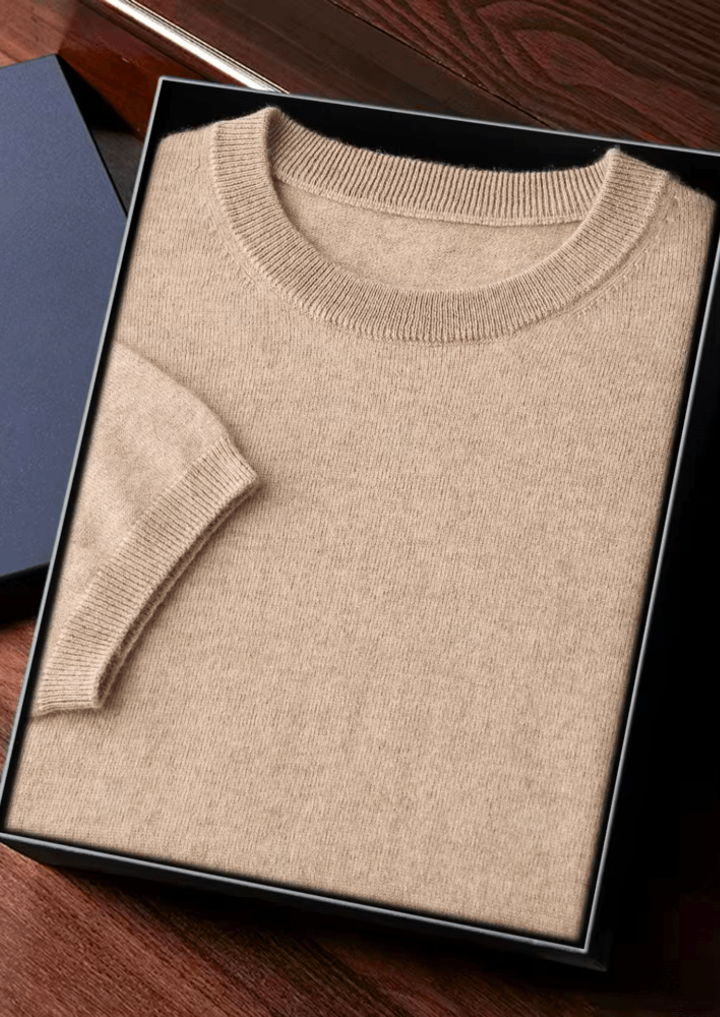 PREMIUM CASHMERE CLASSIC CREWNECK T - SHIRT - Derada