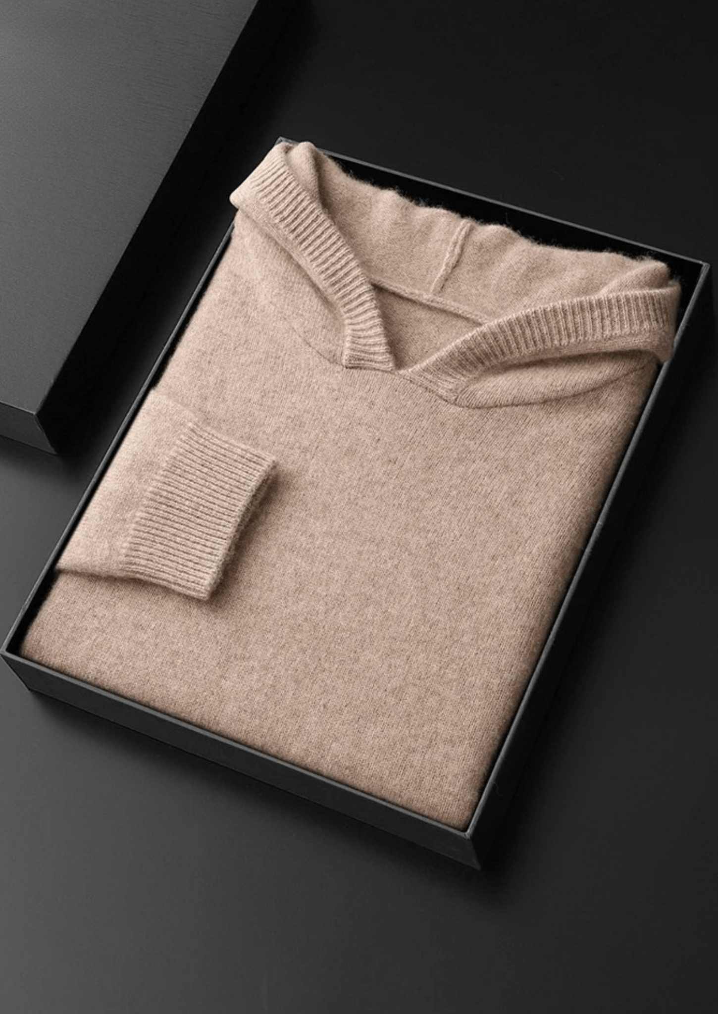 PREMIUM CASHMERE LEISURE HOODIE - Derada