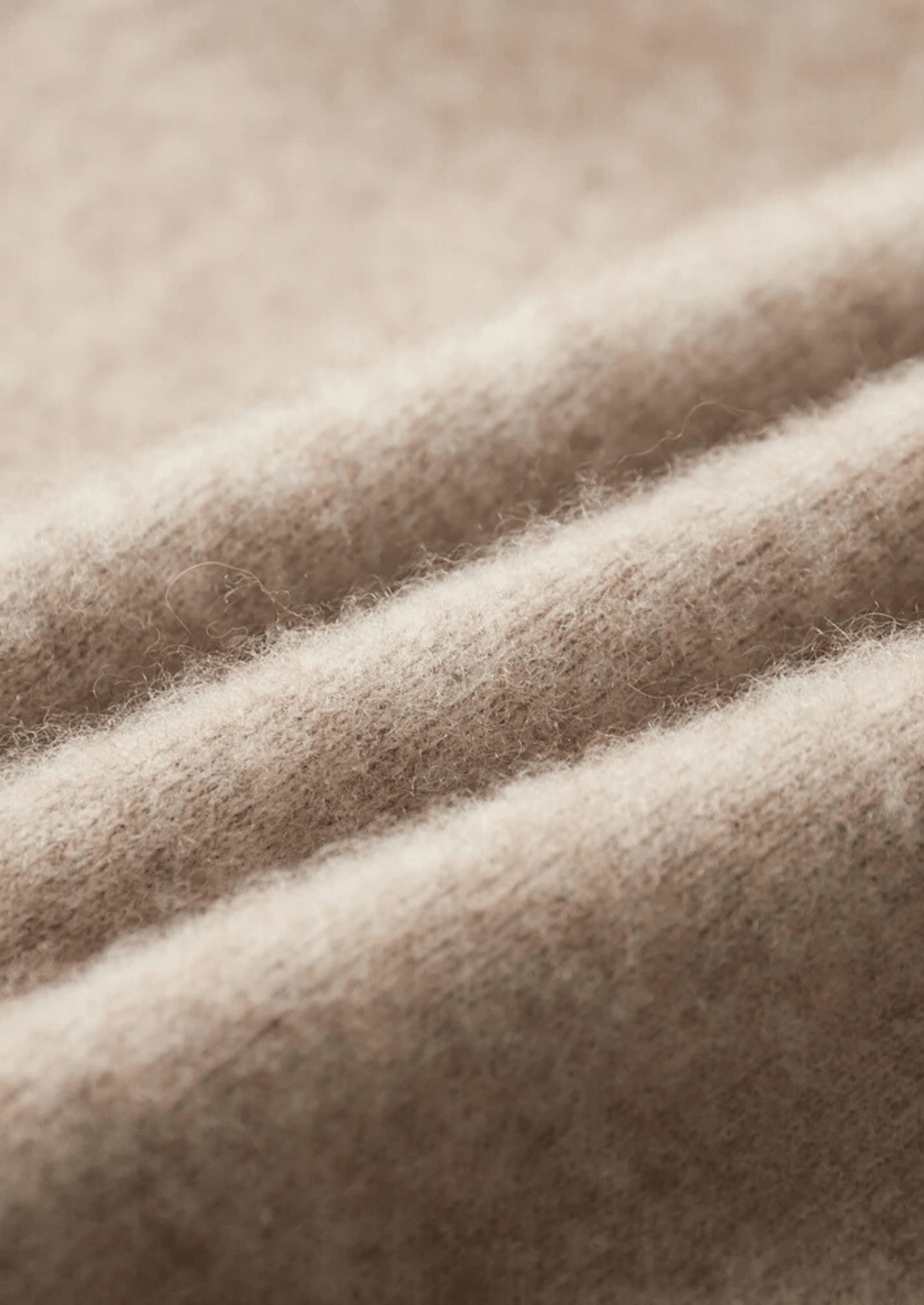 PREMIUM CASHMERE TWO TONE ZIP CARDIGAN - Derada