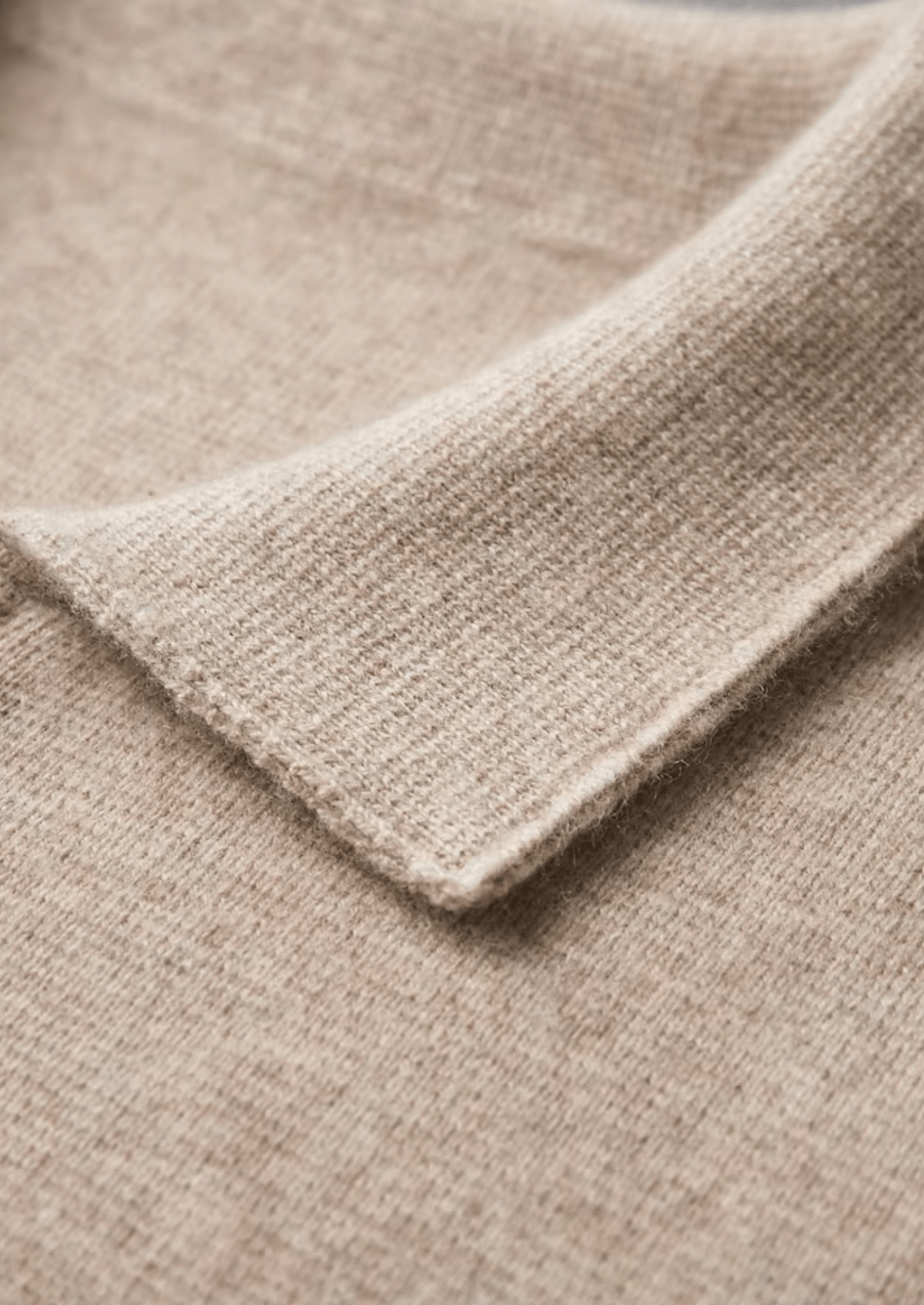 PURE EXTRA - FINE MERINO WOOL ZIP POLO CARDIGAN - Derada