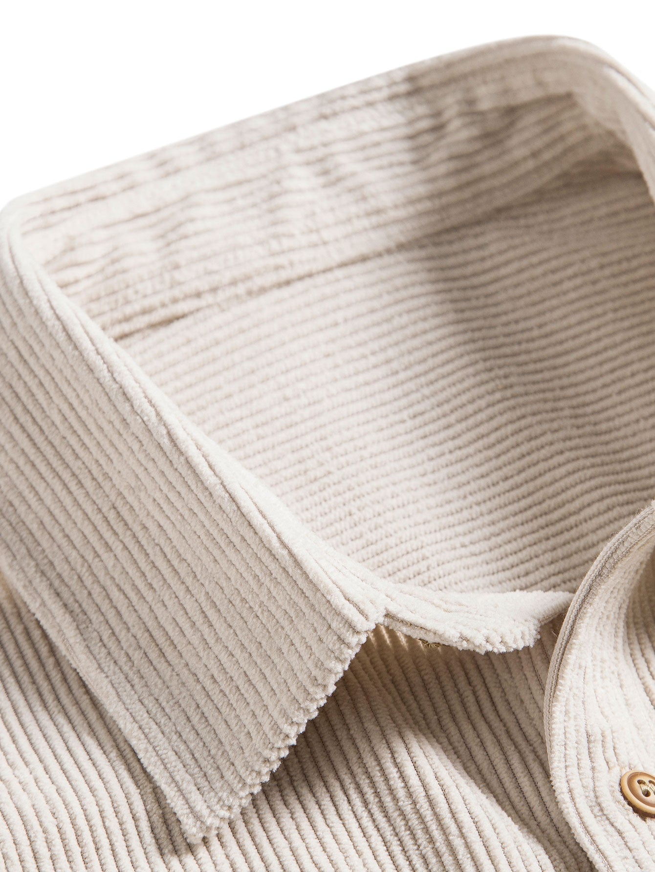 Derada | 3 - Pack Corduroy Casual Button - Up Shirt - Derada Fashion