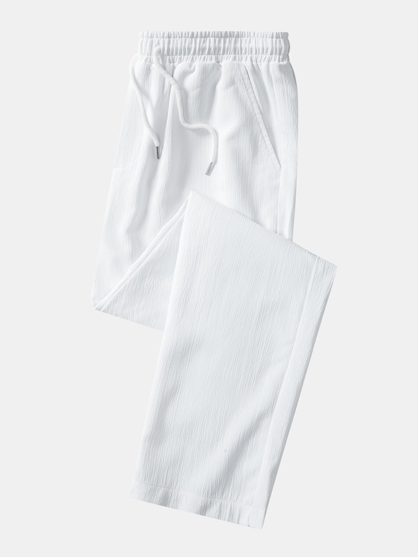 Derada | Crinkle Texture Relax Broek - Derada Fashion