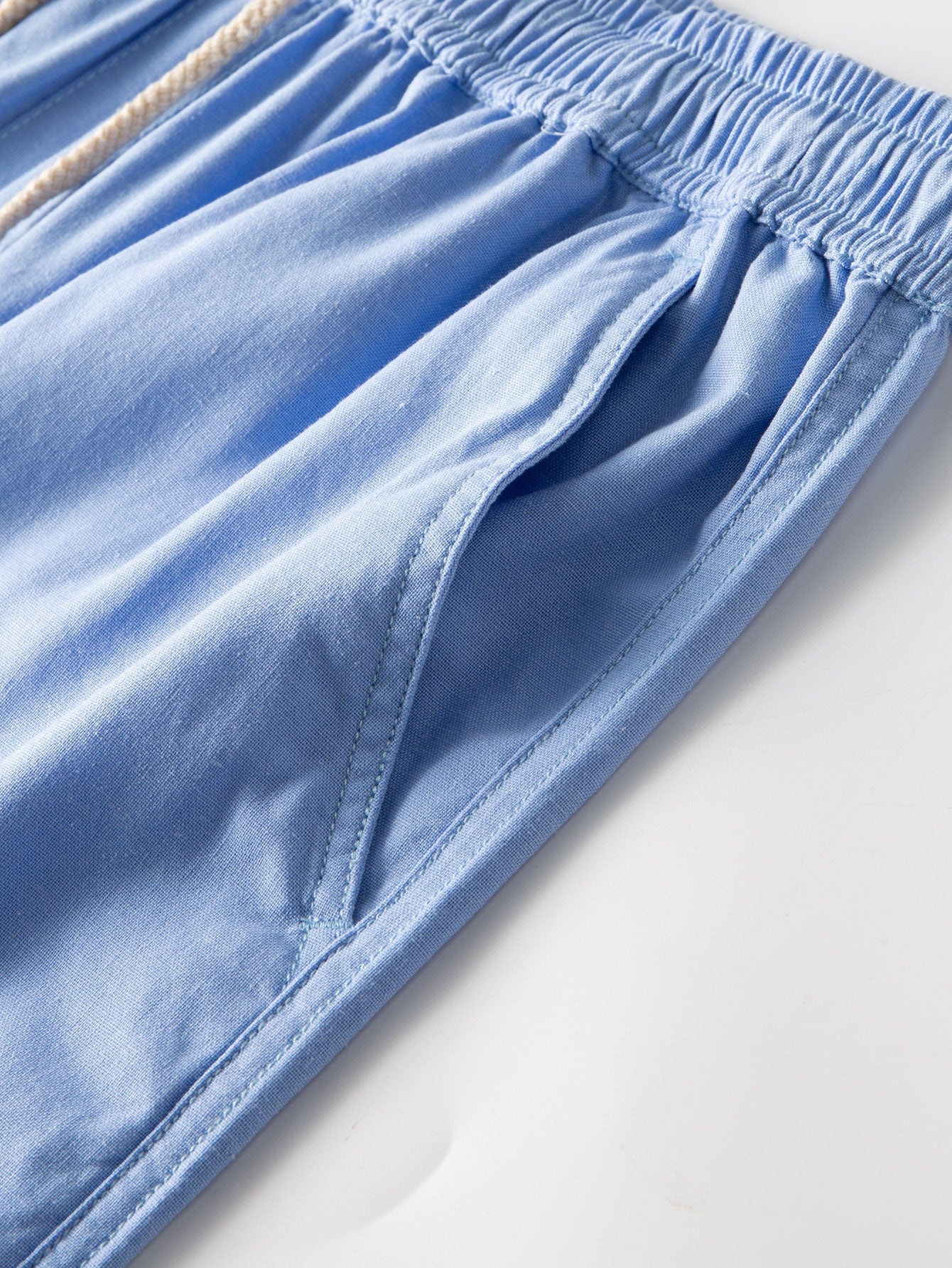 Derada | Linnen Katoen Relax Shorts - Derada Fashion