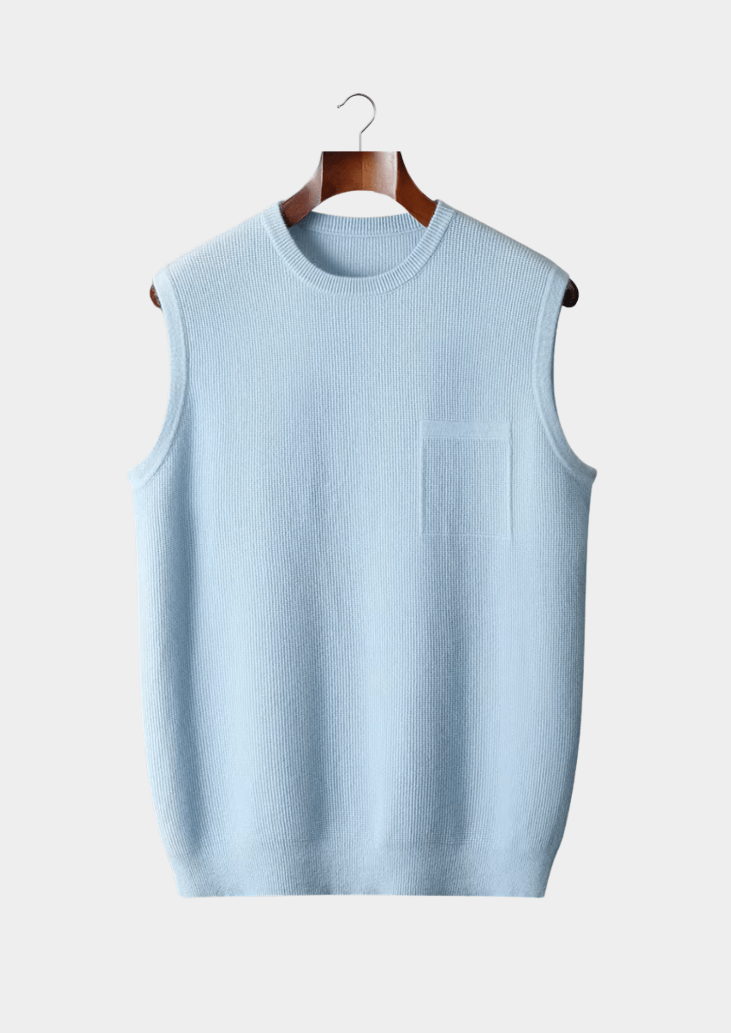 PURE EXTRA - FINE MERINO WOOL CREWNECK VEST - Derada
