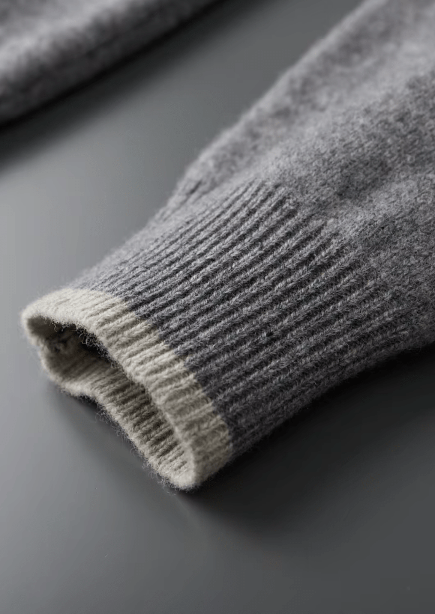 PURE EXTRA - FINE MERINO WOOL TWO TONE SET - Derada